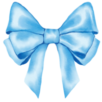 ribbon bow blue png