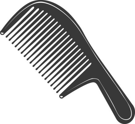 Silhouette comb black color only