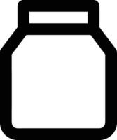 Bottle drink icon symbol image. Illustration of the drink water bottle glass design image vector