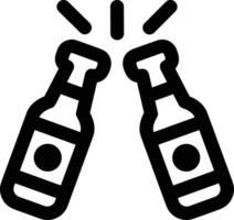 Bottle drink icon symbol image. Illustration of the drink water bottle glass design image vector