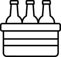 Bottle drink icon symbol image. Illustration of the drink water bottle glass design image vector