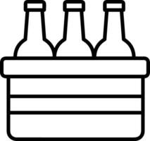 Bottle drink icon symbol image. Illustration of the drink water bottle glass design image vector