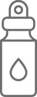 Bottle drink icon symbol image. Illustration of the drink water bottle glass design image vector