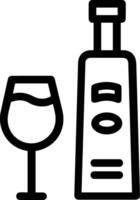 Bottle drink icon symbol image. Illustration of the drink water bottle glass design image vector