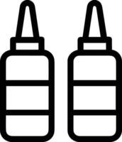 Bottle drink icon symbol image. Illustration of the drink water bottle glass design image vector