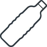 Bottle drink icon symbol image. Illustration of the drink water bottle glass design image vector