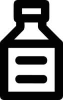 Bottle drink icon symbol image. Illustration of the drink water bottle glass design image vector