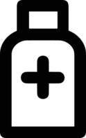 Bottle drink icon symbol image. Illustration of the drink water bottle glass design image vector