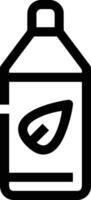 Bottle drink icon symbol image. Illustration of the drink water bottle glass design image vector