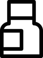 Bottle drink icon symbol image. Illustration of the drink water bottle glass design image vector