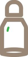 Bottle drink icon symbol image. Illustration of the drink water bottle glass design image vector