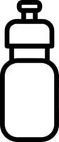 Bottle drink icon symbol image. Illustration of the drink water bottle glass design image vector