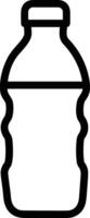 Bottle drink icon symbol image. Illustration of the drink water bottle glass design image vector