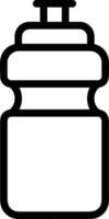 Bottle drink icon symbol image. Illustration of the drink water bottle glass design image vector