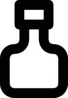 Bottle drink icon symbol image. Illustration of the drink water bottle glass design image vector