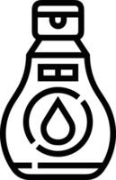 Bottle drink icon symbol image. Illustration of the drink water bottle glass design image vector