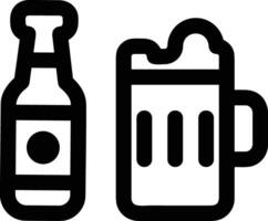 Bottle drink icon symbol image. Illustration of the drink water bottle glass design image vector