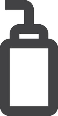 Bottle drink icon symbol image. Illustration of the drink water bottle glass design image