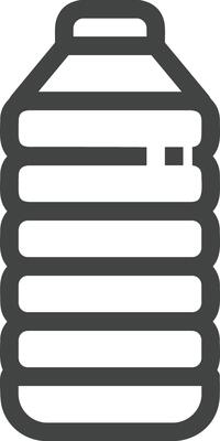 Bottle drink icon symbol image. Illustration of the drink water bottle glass design image