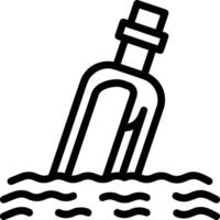 Bottle drink icon symbol image. Illustration of the drink water bottle glass design image vector