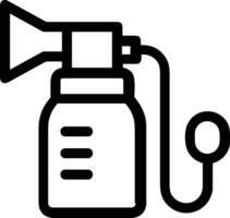 Bottle drink icon symbol image. Illustration of the drink water bottle glass design image vector