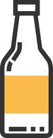 Bottle drink icon symbol image. Illustration of the drink water bottle glass design image vector