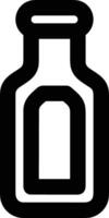 Bottle drink icon symbol image. Illustration of the drink water bottle glass design image vector