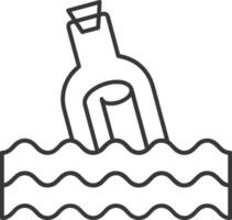 Bottle drink icon symbol image. Illustration of the drink water bottle glass design image vector