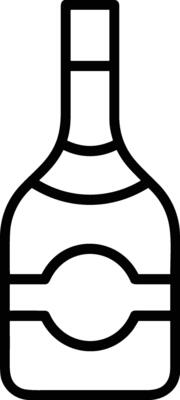 Bottle drink icon symbol image. Illustration of the drink water bottle glass design image