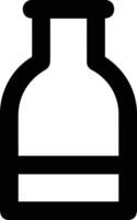 Bottle drink icon symbol image. Illustration of the drink water bottle glass design image vector