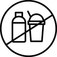 Bottle drink icon symbol image. Illustration of the drink water bottle glass design image vector