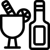 Bottle drink icon symbol image. Illustration of the drink water bottle glass design image vector