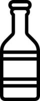 Bottle drink icon symbol image. Illustration of the drink water bottle glass design image vector