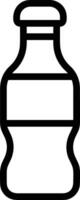 Bottle drink icon symbol image. Illustration of the drink water bottle glass design image vector