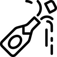 Bottle drink icon symbol image. Illustration of the drink water bottle glass design image vector