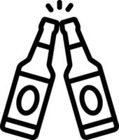 Bottle drink icon symbol image. Illustration of the drink water bottle glass design image vector