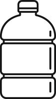 Bottle drink icon symbol image. Illustration of the drink water bottle glass design image vector