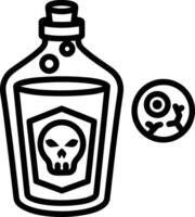 Bottle drink icon symbol image. Illustration of the drink water bottle glass design image vector