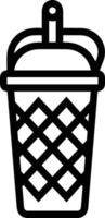 Bottle drink icon symbol image. Illustration of the drink water bottle glass design image vector