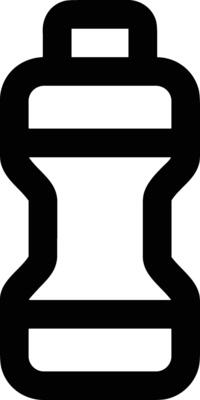Bottle drink icon symbol image. Illustration of the drink water bottle glass design image