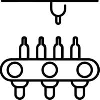 Bottle drink icon symbol image. Illustration of the drink water bottle glass design image vector