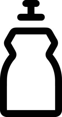 Bottle drink icon symbol image. Illustration of the drink water bottle glass design image