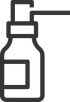 Bottle drink icon symbol image. Illustration of the drink water bottle glass design image vector