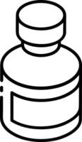 Bottle drink icon symbol image. Illustration of the drink water bottle glass design image vector