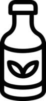 Bottle drink icon symbol image. Illustration of the drink water bottle glass design image vector