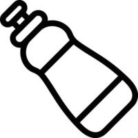 Bottle drink icon symbol image. Illustration of the drink water bottle glass design image vector