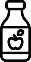 Bottle drink icon symbol image. Illustration of the drink water bottle glass design image vector