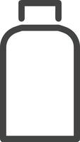 Bottle drink icon symbol image. Illustration of the drink water bottle glass design image vector