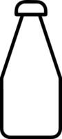 Bottle drink icon symbol image. Illustration of the drink water bottle glass design image vector