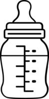 Bottle drink icon symbol image. Illustration of the drink water bottle glass design image vector